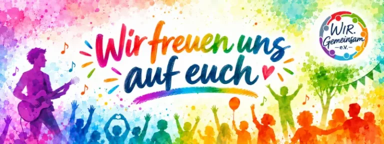 Wir freuen uns auf euch
